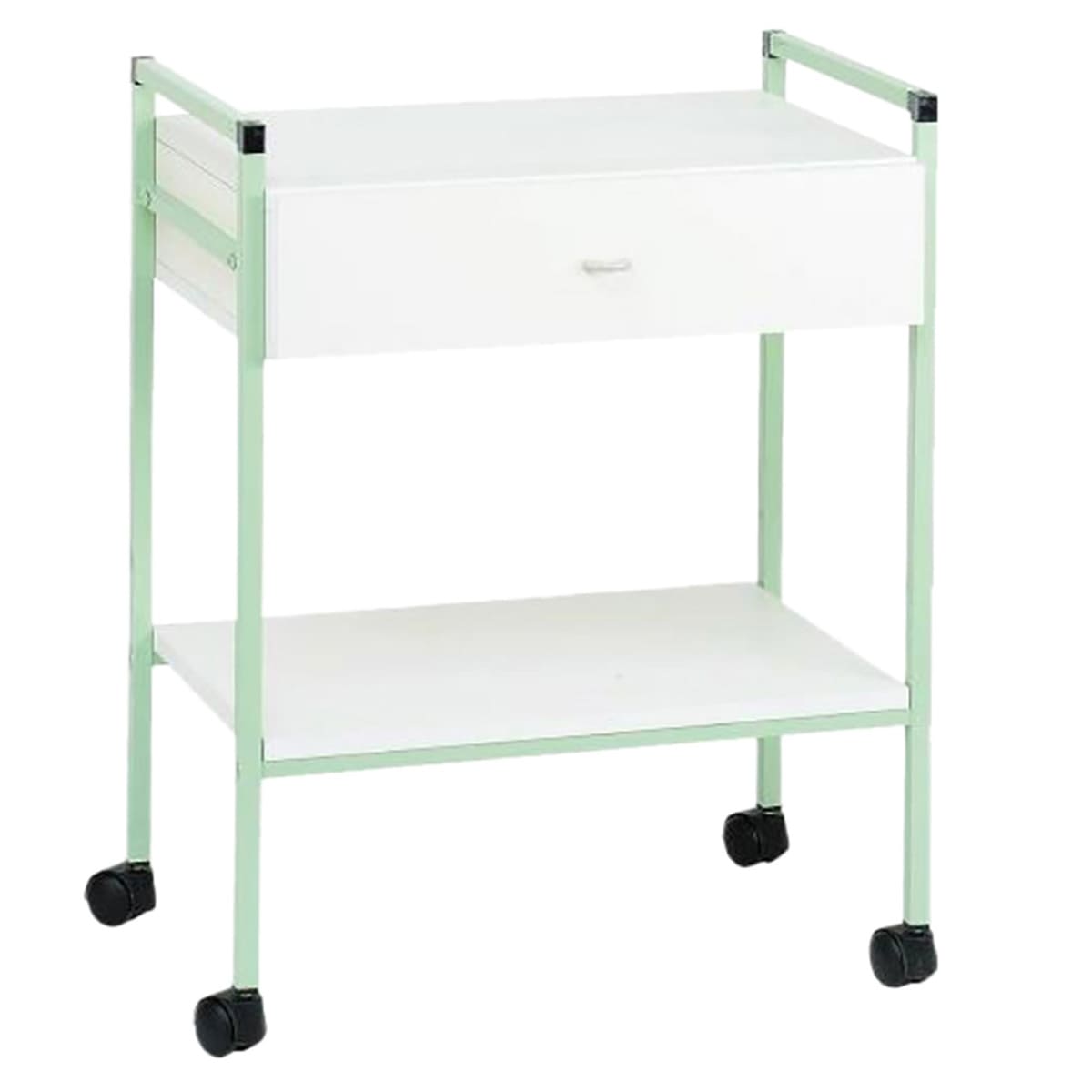 2 trays and 1 drawer trolley