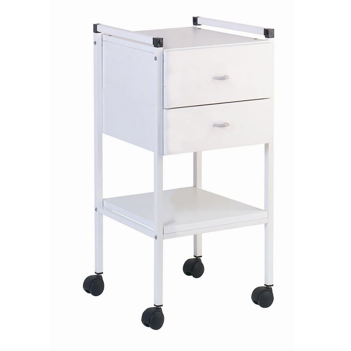 2 trays and 2 drawers trolley