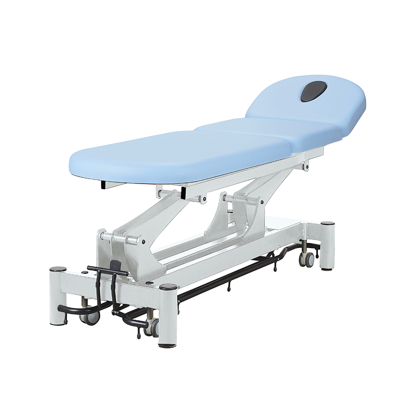 Physio /Osteo table 3 sections, with face hole, all around foot controller