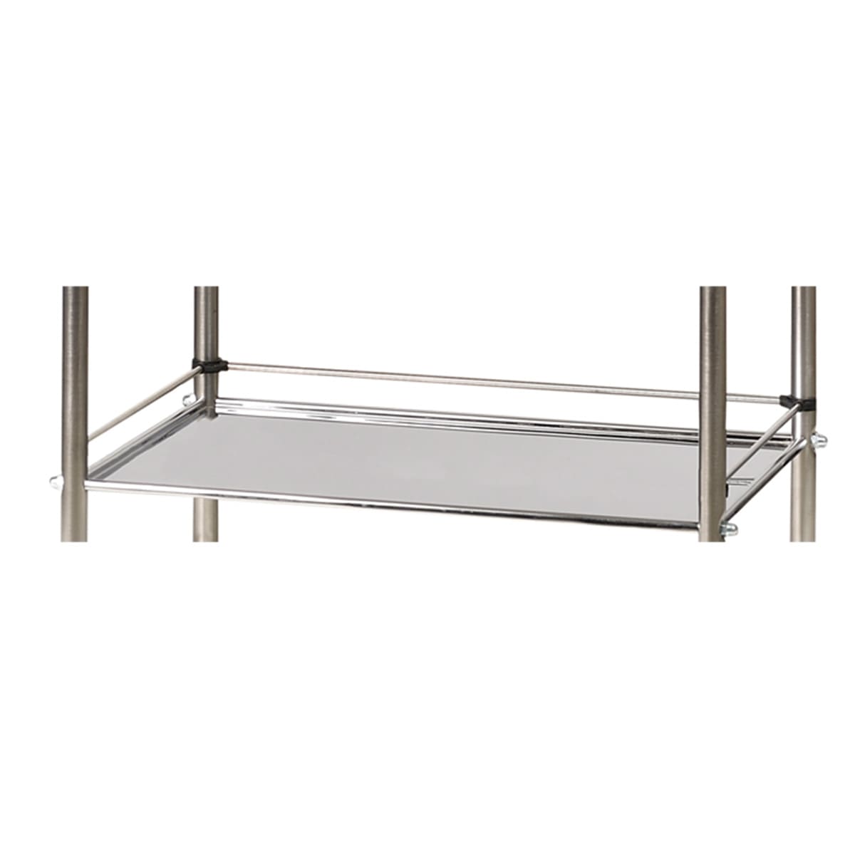 Jeu de 3 galeries inox pour plateau 700x500