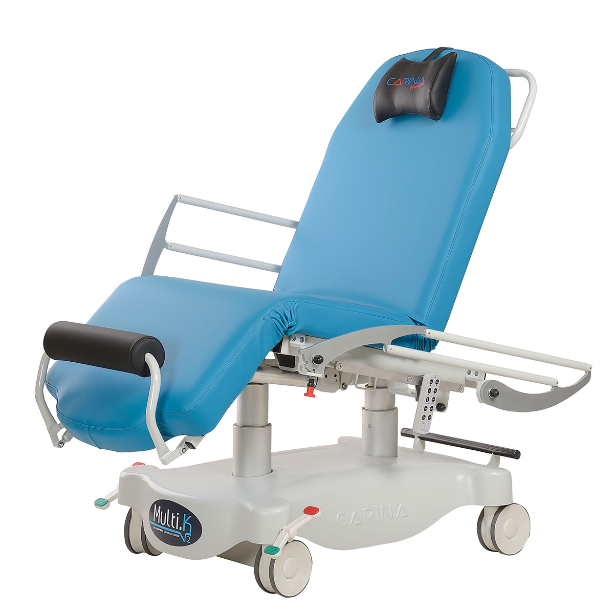 Electric ambulatory chair width 60cm, with foot rest