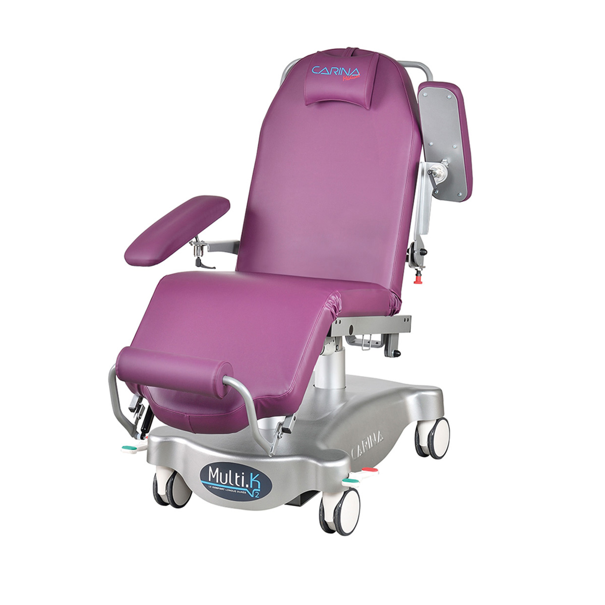 Fauteuil hémodialyse électrique largeur 60cm, télécommande