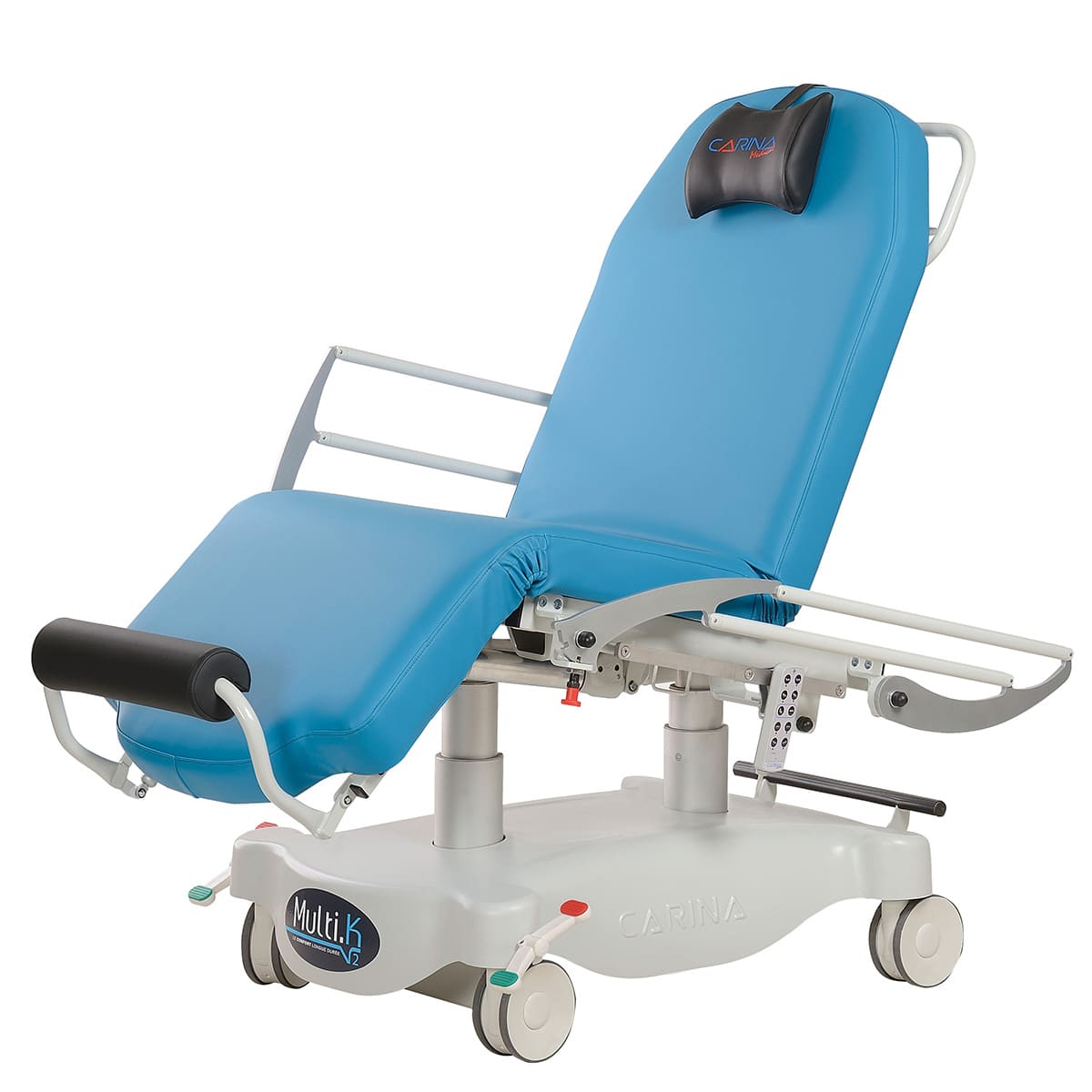 Electric ambulatory chair width 70cm, with foot rest