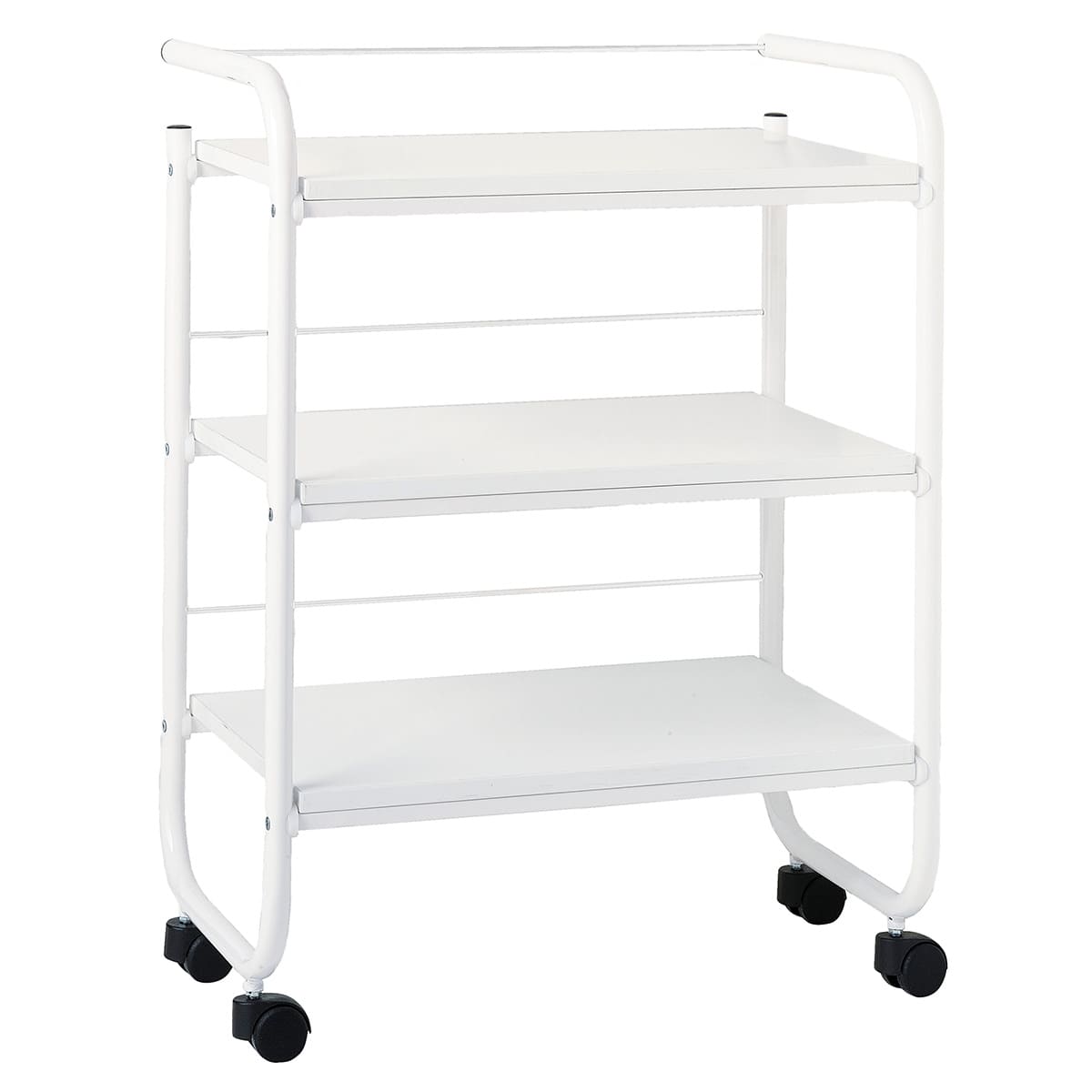 3 trays trolley