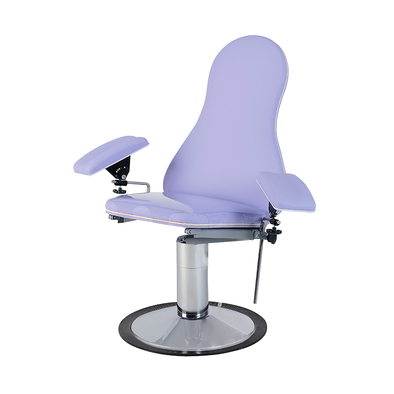 Blood chair height 51cm, 2 sections, non-rotative, with blood test splints